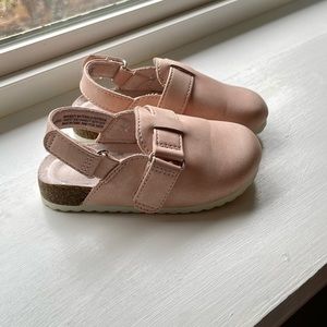 Pink Cat and Jack slip on clogs